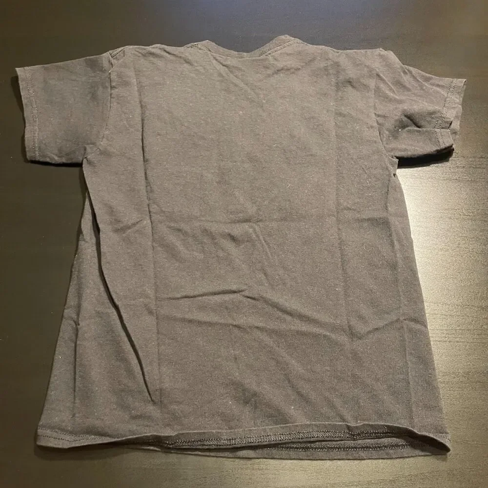 Steel Vengeance Cedar Point Black Youth Shirt Size Medium/Small